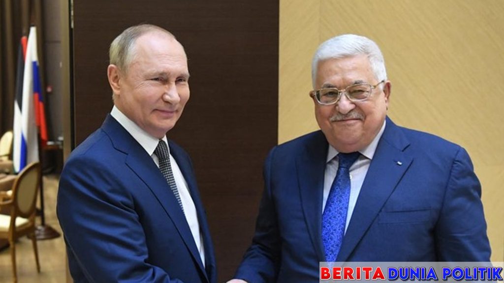 Agresi Israel Berlanjut, Presiden Palestina Temui Putin di Rusia