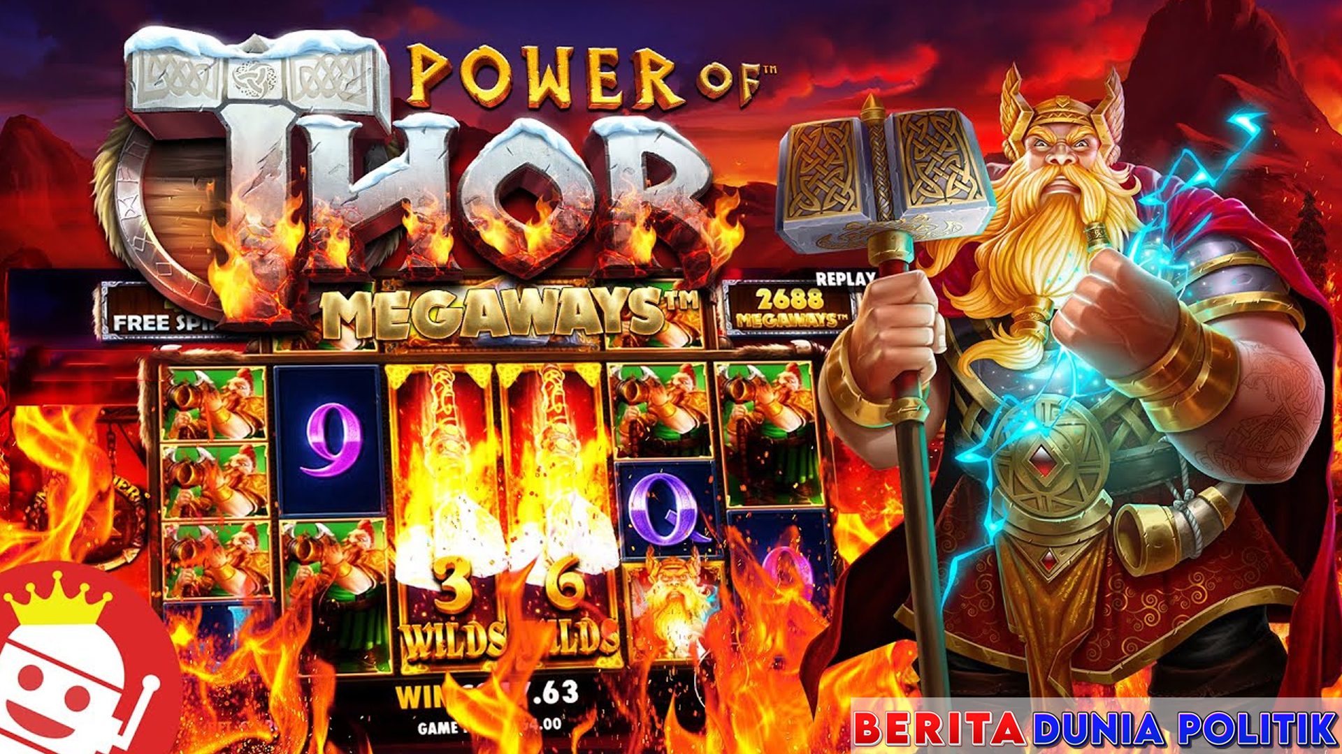 Slot Gacor Power of Thor Megaways: Kekuatan Dewa Petir dalam Slot Online