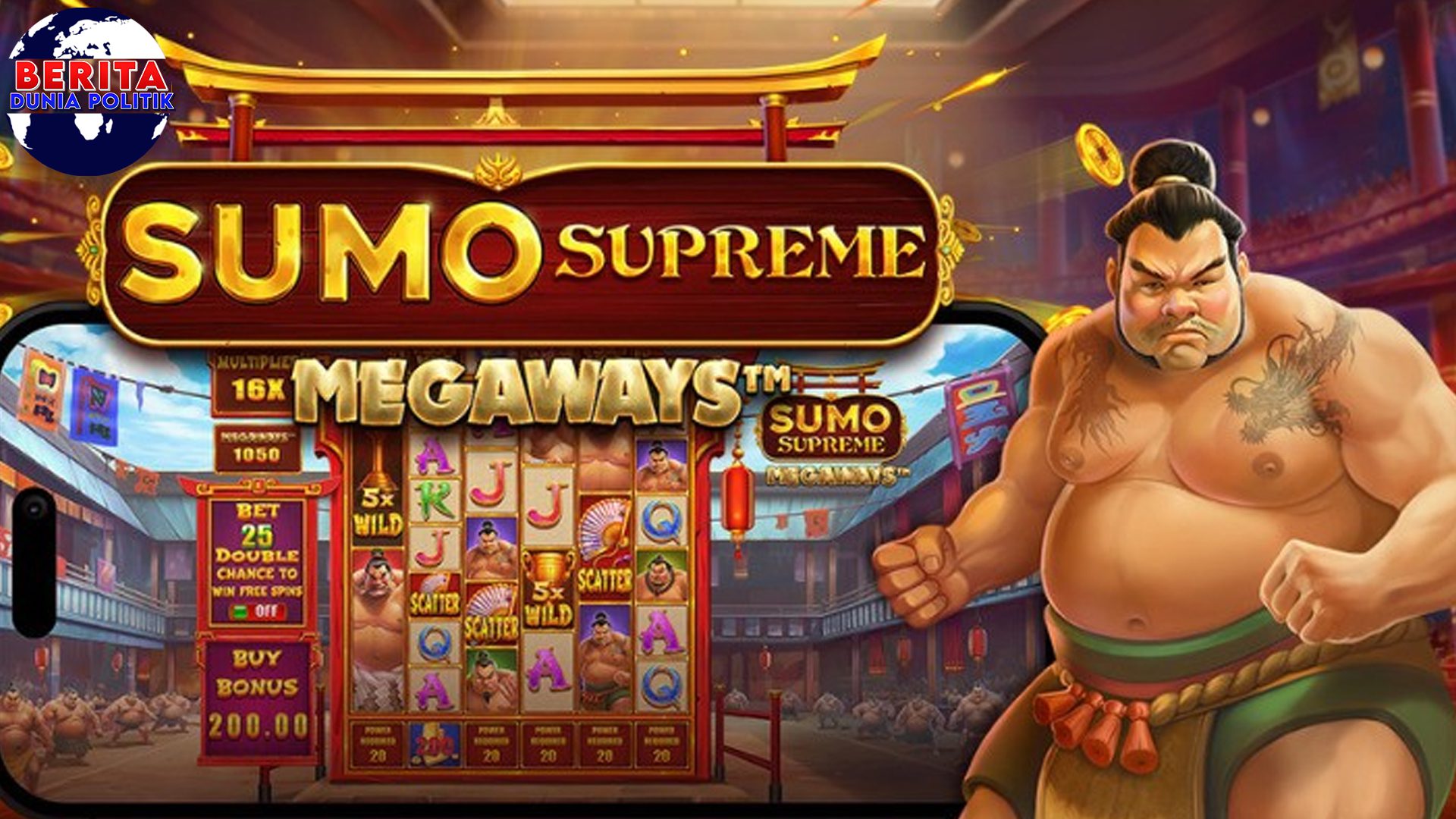 Link Slot Gacor Terpaten 2024 Wajib Coba Sumo Supreme Megaways