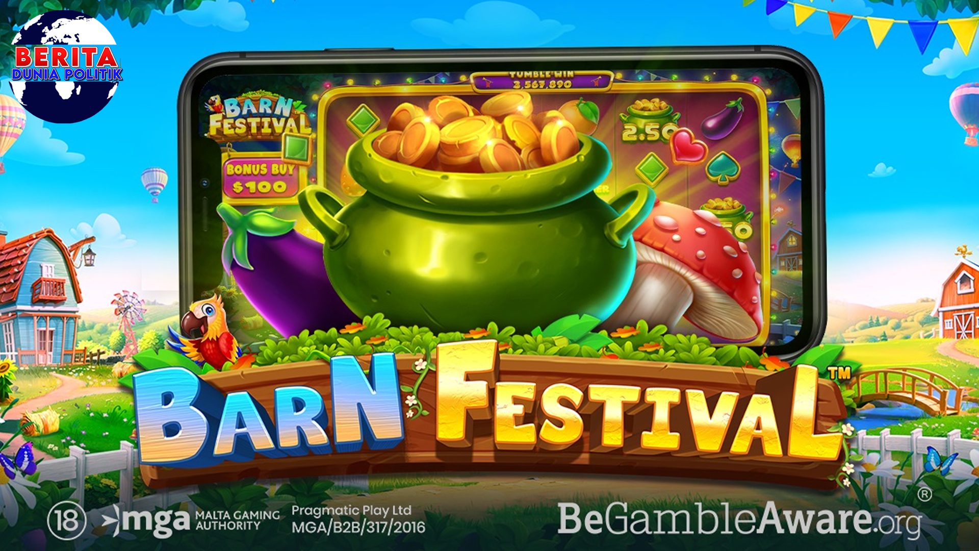 7 Tips Menang Bermain Slot di Festival Barn