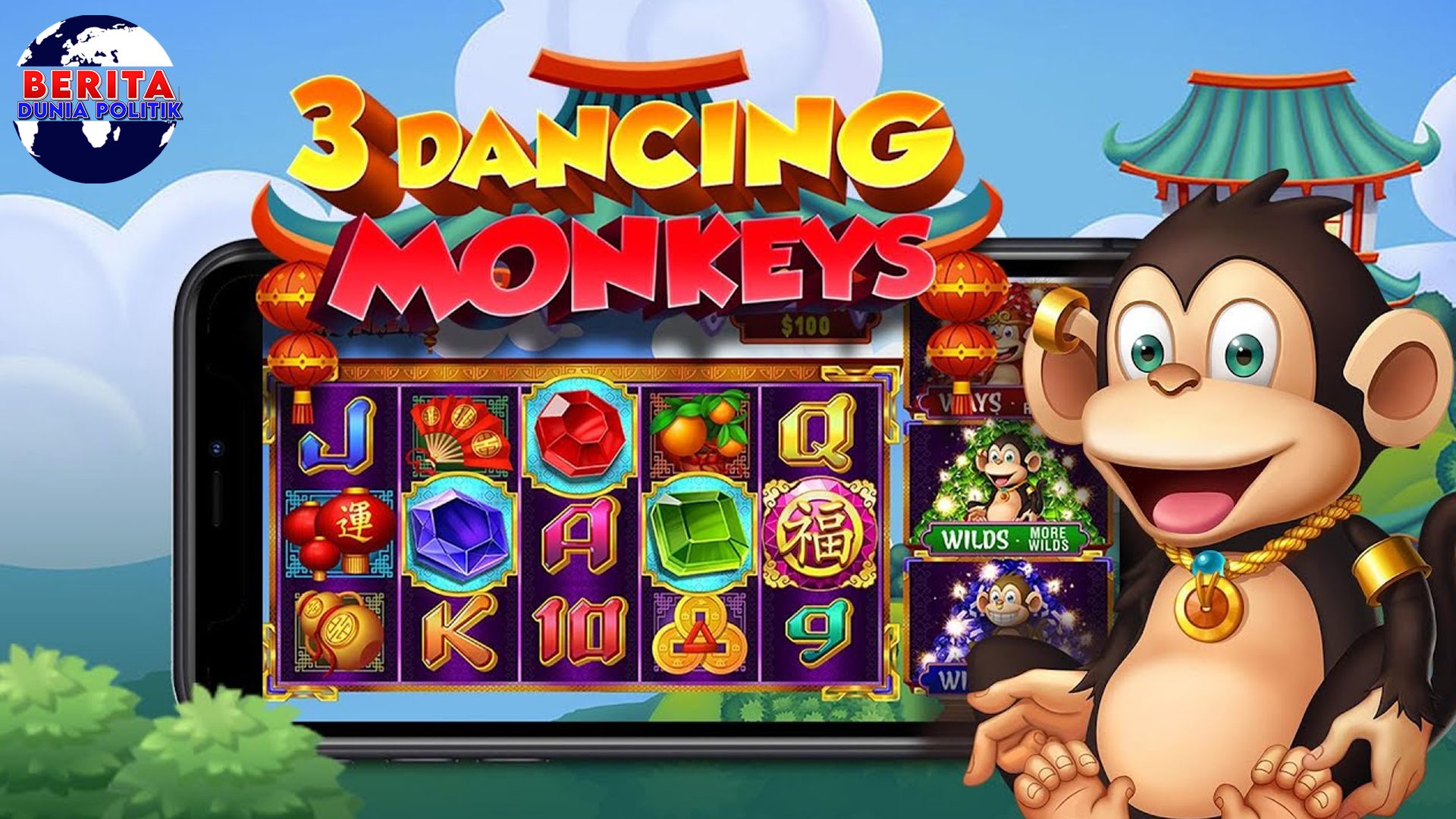 7 Fitur Menarik di Slot 3 Dancing Monkeys™