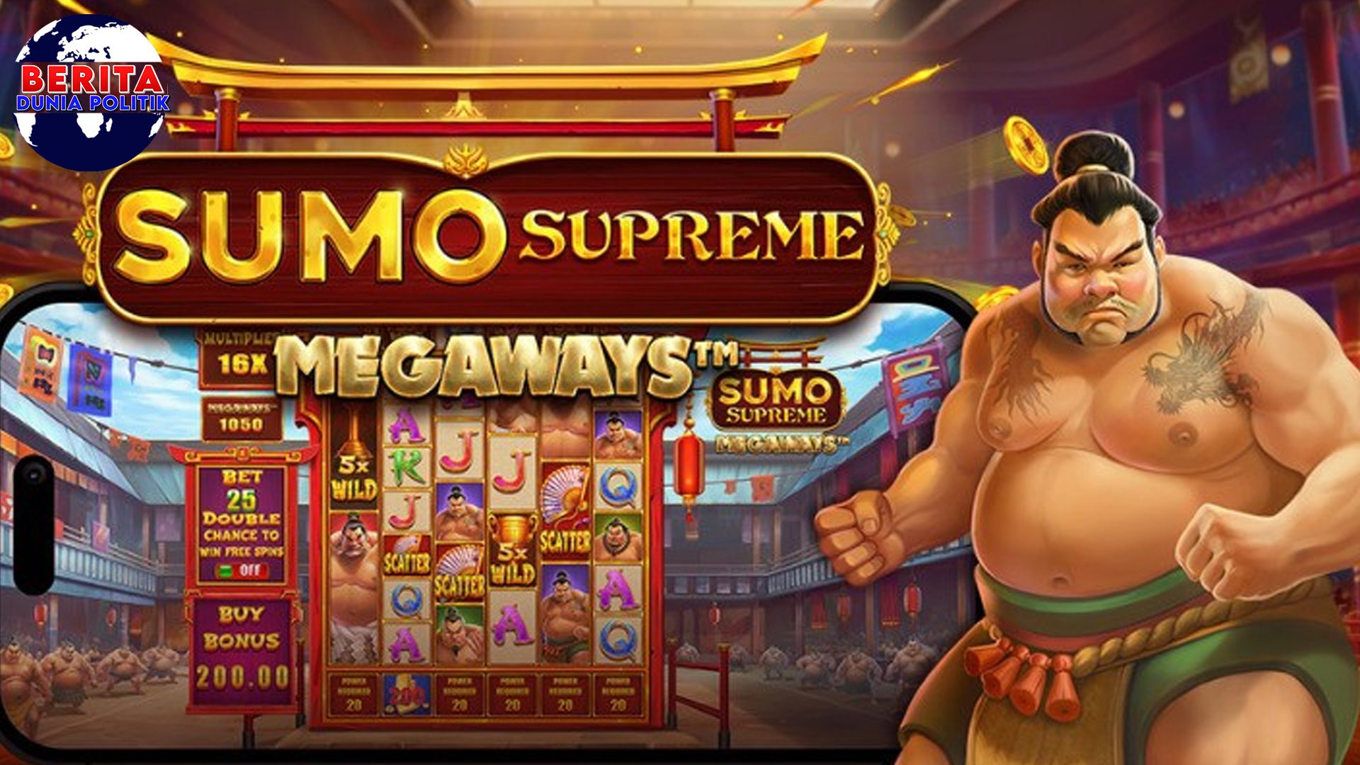 5 Fitur Menarik di Sumo Supreme Megaways