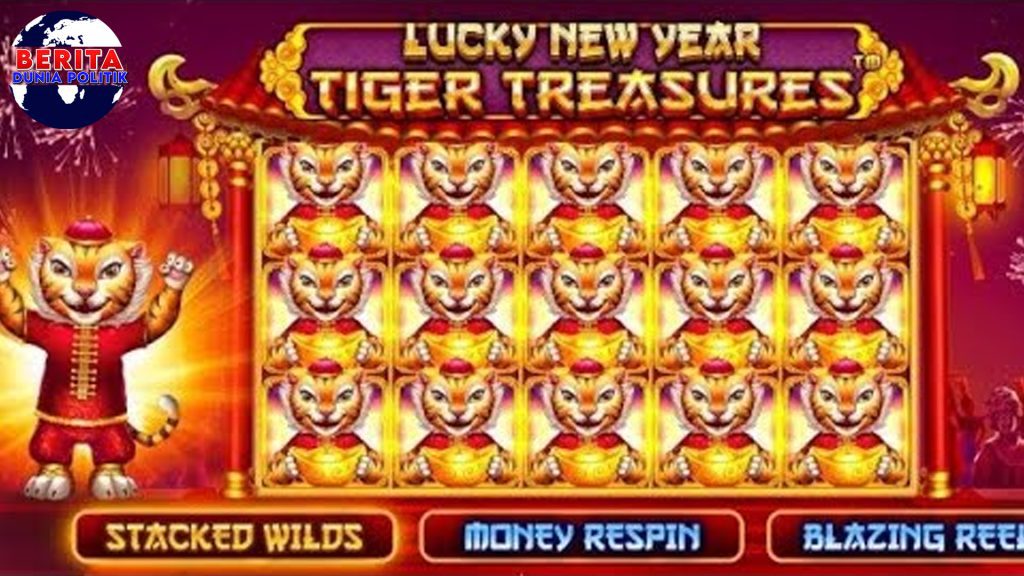 Lucky New Year Tiger Treasures Sudah Pasti Gampang Jackpot