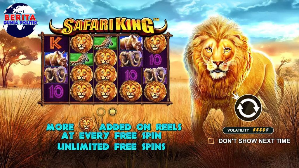 Safari King Dapatkan Freespin Unlimited di Game Ini!