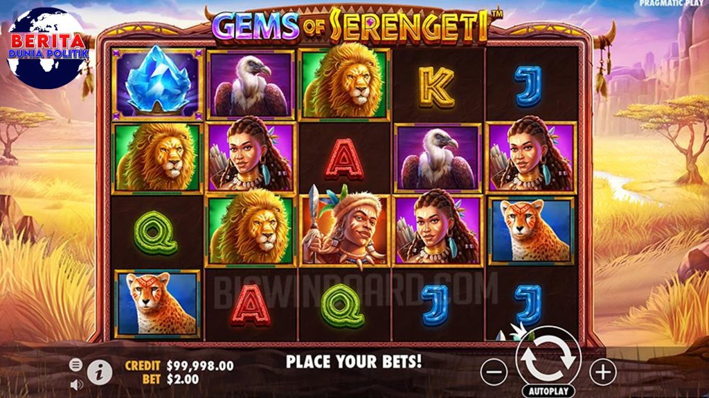 Strategi Efektif untuk Jackpot di Permainan Gems of Serengeti