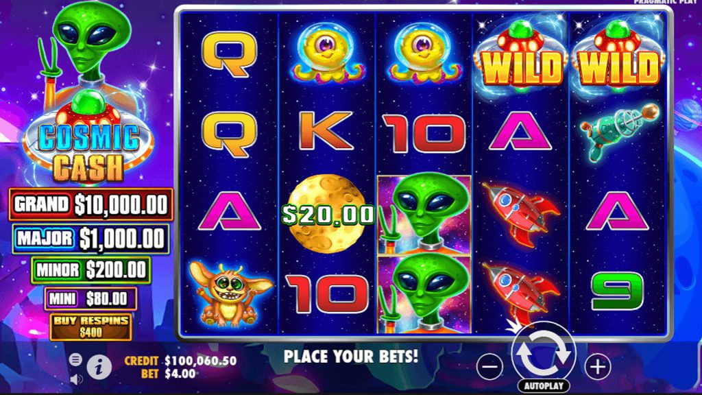 Cosmic Cash slot Game Yang Gampang Freespin dan Jackpot