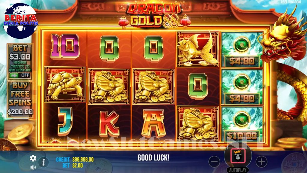 Strategi Efektif Jackpot di Dragon Gold 88 Slot