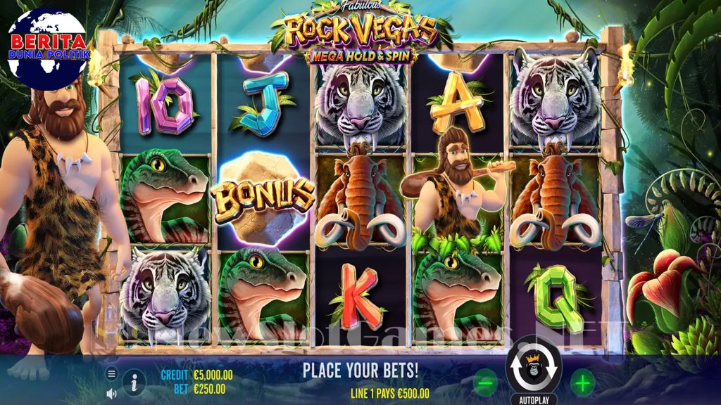 Rock Vegas Slot Gacor Mudah Maxwin Hari Ini 2024