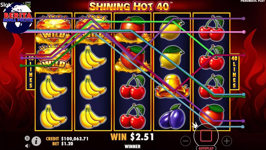 Permainan Slot Gacor Shining Hot 40 Hari Ini Maxiwn