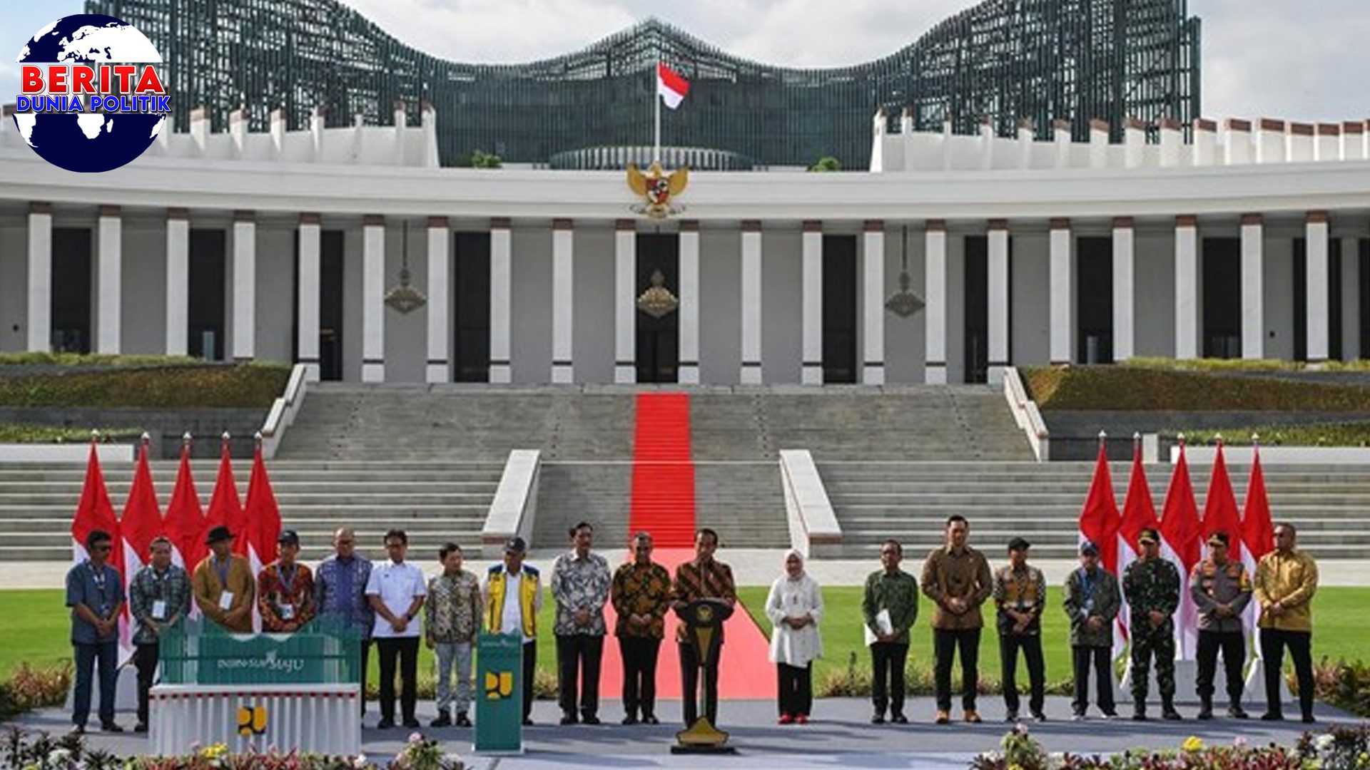 Momen Bersejarah: Jokowi Resmikan Istana Negara