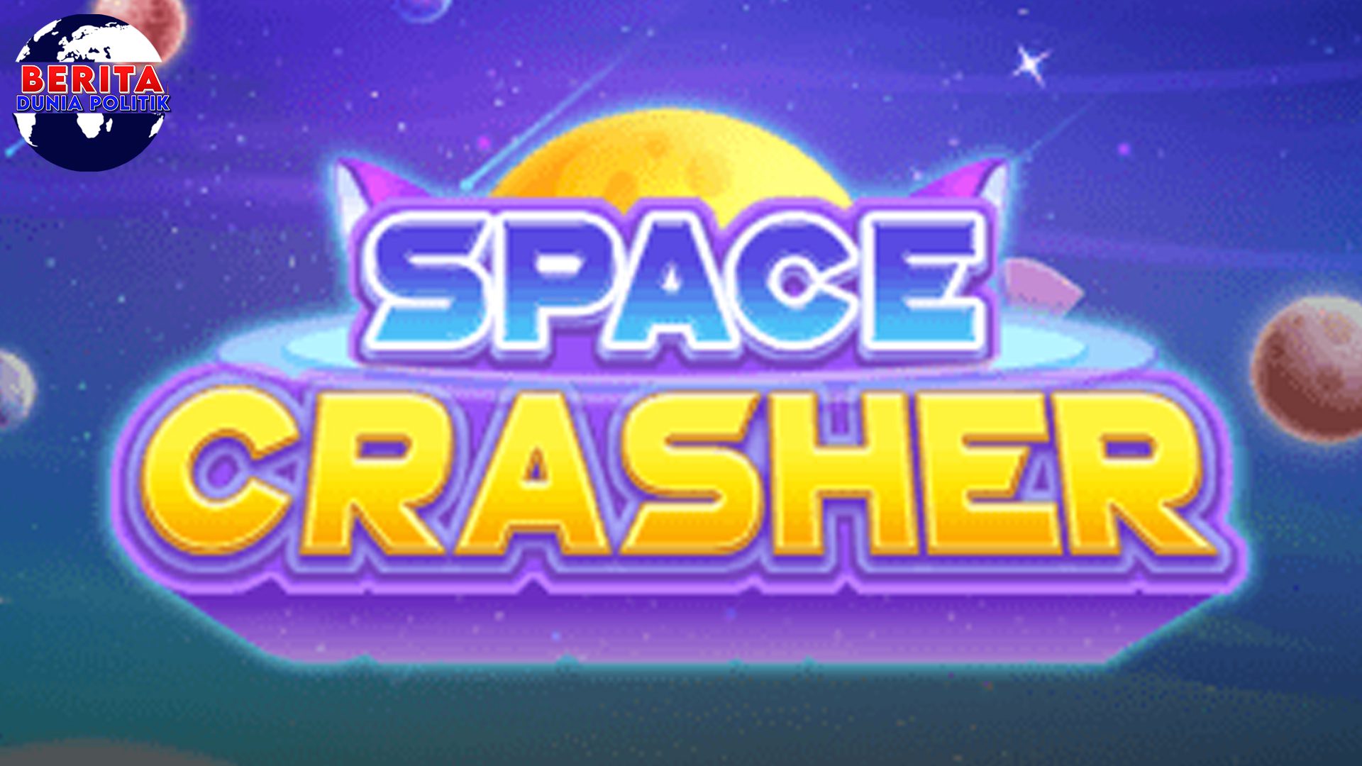 Mainkan Slot e-wallet Space Crasher Lebih Mudah Jackpot