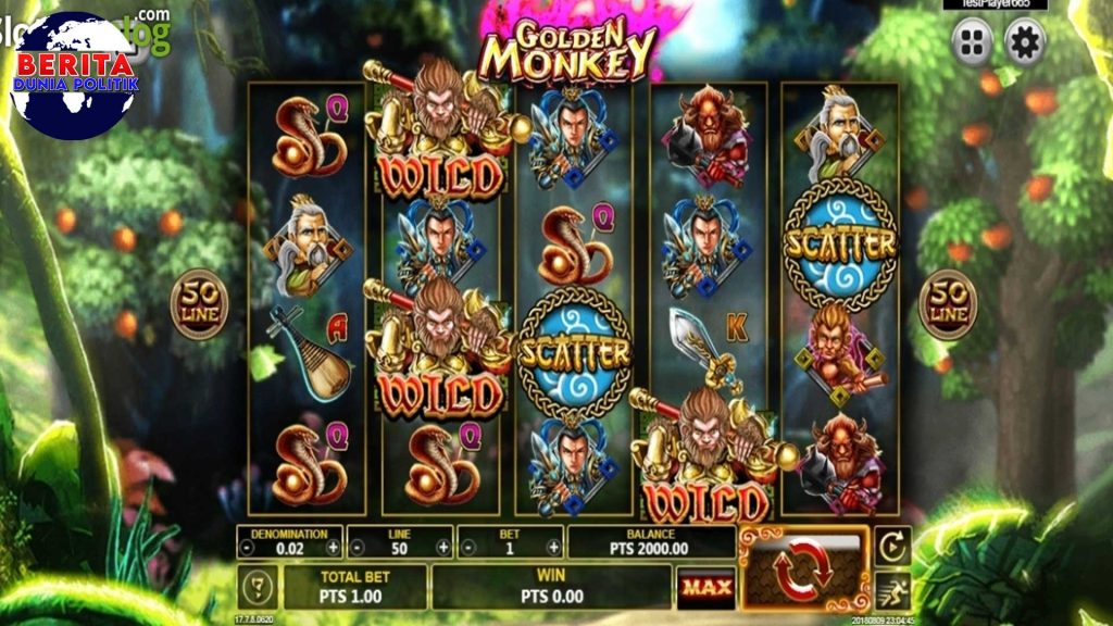 Situs Slot Gacor Golden Monkey Mencari Kemenangan ke Barat