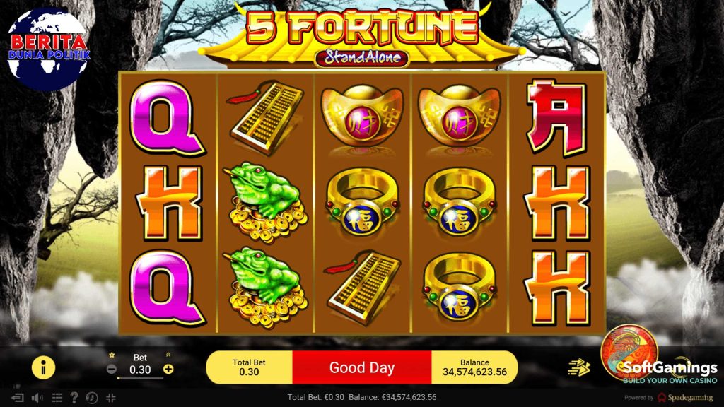 Slot Gacor Mudah Maxwin 5 Fortune SA Bett 400 Perak