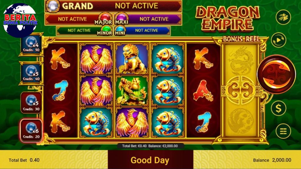 Dragon Empire SpadeGaming: Slot Gacor Hari Ini Jackpot!