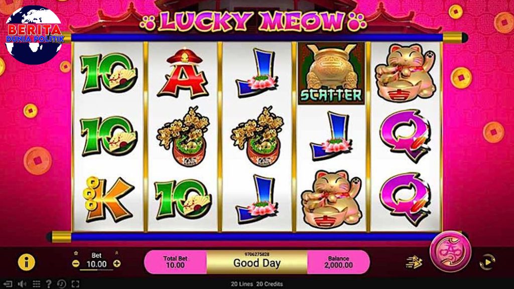 Jackpot Melimpah di Slot Lucky Meow SpadeGaming