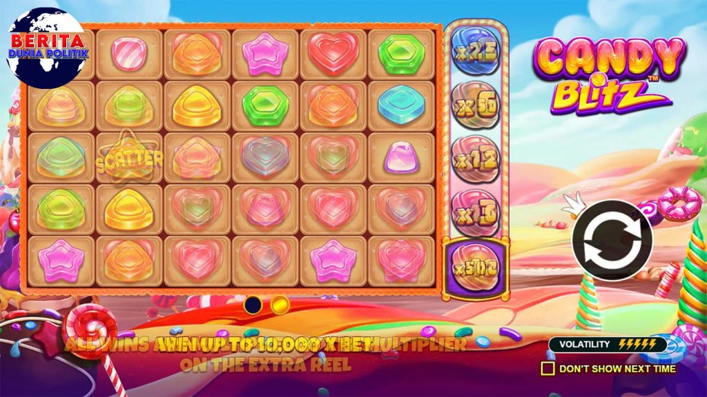 Manisnya Petir Kemenangan: Rahasia di Slot Gacor Candy Blitz!