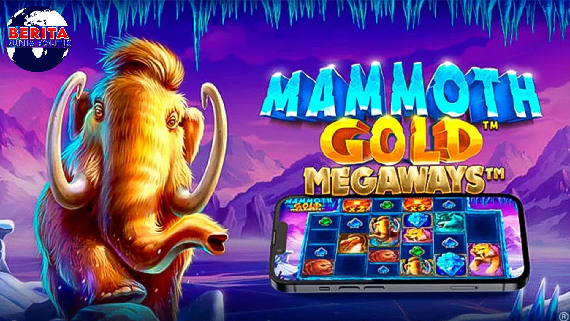 Raih Kekayaan Zaman Es dengan Mammoth Gold Megaways!