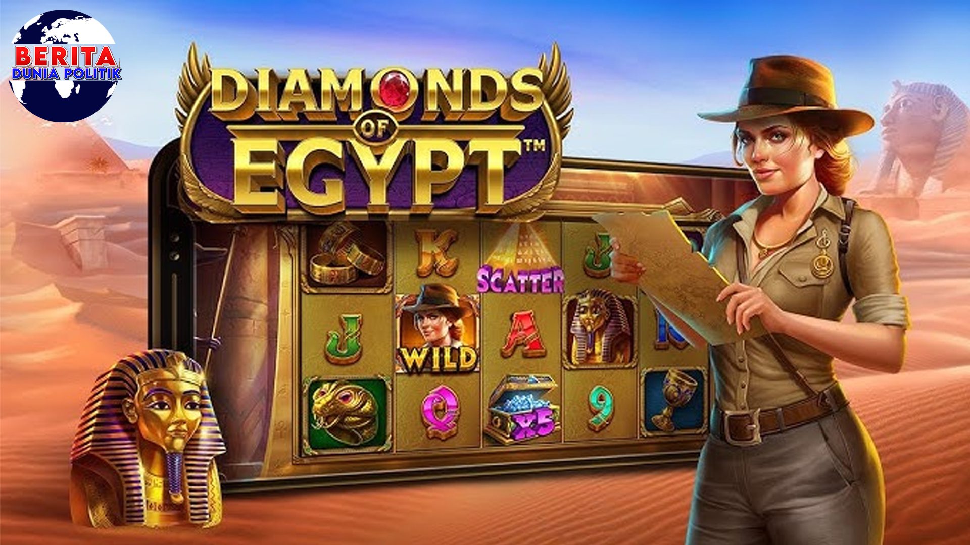 Jangan Lewatkan! Diamonds of Egypt, Slot yang Wajib Kamu Coba