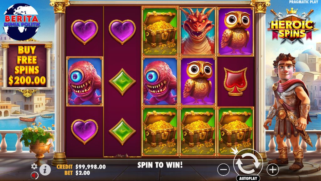 Heroic Spins: Slot yang Bikin Kamu Terpukau dari Putaran Pertama