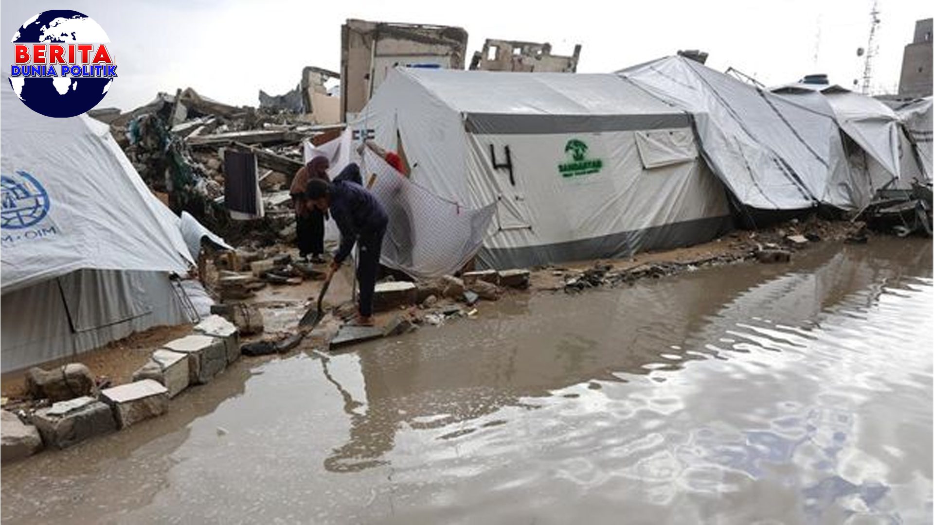 Dingin dan Lapar Menghantam Gaza, Ribuan Jiwa Memanggil!