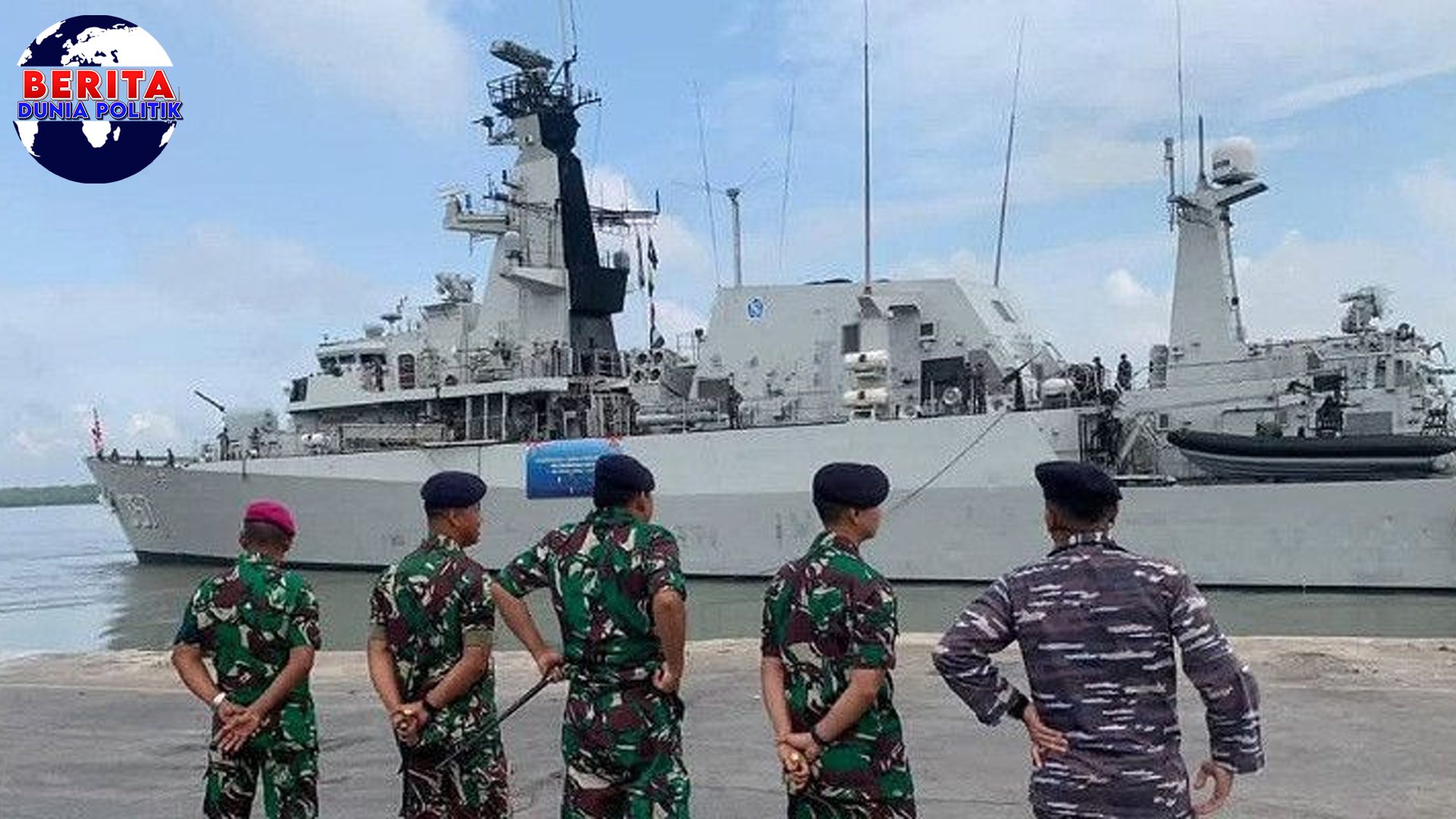 KRI Bung Tomo: Duta Maritim Indonesia di Latihan Internasional!