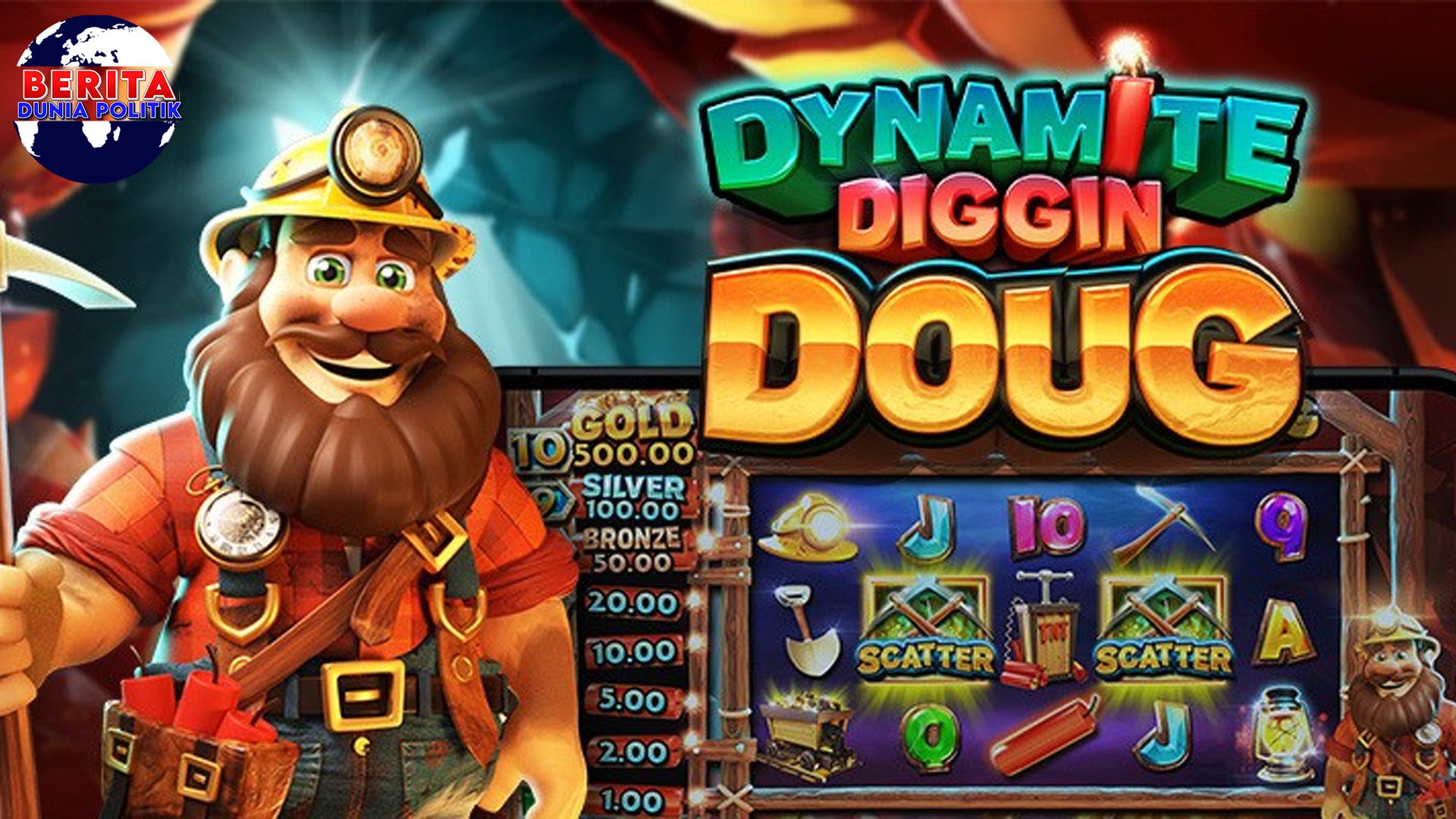 Nikmati Kemenangan Berkelanjutan di Slot Dynamite Diggin Doug!