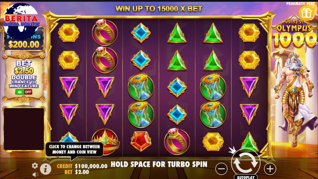 Gates of Olympus 1000: Slot Viral Bikin Pemain Ketagihan Petir! Game slot online semakin meramaikan dunia hiburan daring, dan salah satu yang paling memukau saat ini adalah Gates of Olympus 1000. Slot yang diproduksi oleh Pragmatic Play ini sudah berhasil menarik perhatian banyak pemain dari seluruh dunia. Bukan hanya sekadar game biasa, tetapi permainan ini bisa bikin pemainnya ketagihan. Penasaran kenapa? Yuk, kita bahas lebih lanjut! Petir yang Menggetarkan Dunia Slot Gates of Olympus 1000 Satu hal yang membuat Gates of Olympus 1000 begitu mencuri perhatian adalah efek petirnya. Bayangkan saja, saat Anda tengah berputar, tiba-tiba petir menyambar dan menciptakan momen yang mendebarkan! Kejutan yang datang dari elemen ini seolah-olah memberikan energi baru dalam permainan yang sangat seru dan penuh dengan kejutan. Tidak hanya sekadar simbol biasa, petir ini memiliki kekuatan magis yang bisa mengguncang saldo Anda, mengubah keadaan menjadi sangat menguntungkan. Apa yang membuatnya semakin menarik adalah bagaimana petir ini seolah hadir dengan intensitas tinggi, memberikan sensasi yang berbeda dari game slot lainnya. Pada setiap putaran, ada kemungkinan untuk merasakan kekuatan petir yang bisa mengubah permainan menjadi lebih seru dan mendebarkan. Zeus, Raja Dewa yang Menguasai Slot Selain petir yang menggugah semangat, Gates of Olympus 1000 juga menampilkan Zeus, sang raja para dewa. Kehadiran Zeus bukan hanya sekadar karakter yang menghiasi layar, tetapi juga memberikan aura kehebatan dan kekuatan dalam permainan ini. Dengan posisinya sebagai tokoh utama, Zeus benar-benar menambah keseruan dan ketegangan dalam setiap putaran. Keunikan karakter Zeus yang ditampilkan dengan penuh kekuatan membuatnya begitu khas di antara karakter lain dalam game slot. Setiap kali Zeus muncul, sensasi seperti 'perang dewa' yang penuh ketegangan terasa jelas. Namun, hal menarik lainnya adalah bagaimana Zeus mampu membuat permainan lebih menarik dengan hadirnya berbagai kejutan yang tak terduga. Kemenangan yang Tiba-tiba dan Memuaskan Yang membuat pemain Gates of Olympus 1000 merasa ketagihan adalah sistem kemenangan yang bisa datang tiba-tiba. Dalam setiap sesi permainan, kemenangan besar bisa datang kapan saja, dan itu membuat semua orang terus ingin mencoba lagi. Tidak ada yang tahu kapan petir akan menyambar, atau kapan Zeus akan menghadirkan kejutan yang membuat saldo Anda melonjak tinggi. Proses menang di permainan ini seolah hadir dalam waktu yang tak terduga, menciptakan sensasi adrenalin yang sulit untuk dilupakan. Begitu petir menyambar dan kemenangan besar datang, setiap pemain merasakan betapa menariknya game ini. Semua kejutan yang datang secara tiba-tiba memberikan pengalaman yang memuaskan dan membuat pemain selalu kembali ingin mencoba peruntungan mereka. Kenapa Game Ini Bisa Membuat Anda Ketagihan? Ada banyak alasan mengapa Gates of Olympus 1000 begitu digemari banyak orang. Salah satunya adalah sensasi yang sangat berbeda dari game slot lainnya. Tak hanya soal peluang menang, tapi juga bagaimana setiap detiknya menghadirkan ketegangan dan kejutan. Efek petir yang mendalam, kekuatan Zeus yang memukau, serta kemungkinan kemenangan besar yang datang secara tiba-tiba menciptakan atmosfer yang sangat adiktif. Ketika Anda mulai memainkan Permainan ini, Anda akan merasakan bagaimana permainan ini membawa Anda pada momen ketegangan yang belum pernah Anda rasakan sebelumnya. Petir yang menyambar bisa mengubah nasib Anda dalam sekejap, dan itu membuat para pemain merasa seperti terlibat dalam permainan yang penuh ketidakpastian namun tetap menyenangkan. Apa yang membedakan game ini dengan lainnya adalah kombinasi antara elemen-elemen kejutan dan keseruan yang bisa terjadi kapan saja. Tidak ada waktu yang membosankan, karena setiap putaran berpotensi memberikan peluang besar. Inilah yang membuat banyak orang tidak bisa berhenti memainkannya. Gates of Olympus 1000 Lebih dari Sekadar Game Slot Biasa Tidak seperti game slot lainnya yang hanya mengandalkan grafik atau animasi menarik, Permainan ini berhasil menghadirkan pengalaman bermain yang lebih mendalam. Sensasi saat mendengar suara petir menyambar atau melihat Zeus turun dari langit untuk memberikan kejutan pada Anda adalah sesuatu yang tidak bisa Anda temui dalam game slot biasa. Keunikan ini menjadikan Permainan ini lebih dari sekadar permainan. Selain itu, game ini juga memberikan peluang bagi para pemain untuk merasakan kemenangan yang tak terduga. Setiap putaran bisa jadi kesempatan bagi pemain untuk mendapatkan kejutan besar. Kemunculan simbol-simbol khas atau bahkan kekuatan Zeus semakin membuat pengalaman bermain menjadi sangat luar biasa. Hanya dalam beberapa detik, seluruh permainan bisa berubah, dan kemenangan besar pun siap di depan mata. Kesimpulan Gates of Olympus 1000 bukan sekadar game slot biasa, tetapi sebuah pengalaman yang penuh kejutan dan sensasi yang mendalam. Dengan kehadiran petir yang mengguncang dan Zeus yang mengawasi setiap putaran, game ini mampu menarik perhatian siapa saja yang mencobanya. Kejutan besar dan kemenangan yang datang tiba-tiba menciptakan atmosfer ketegangan yang bikin ketagihan. Jika Anda mencari permainan slot yang lebih dari sekadar hiburan, Gates of Olympus 1000 bisa jadi pilihan yang tepat. Sensasi kemenangan yang bisa datang kapan saja dan kejutan yang selalu menunggu membuat game ini layak dicoba. Jadi, siapkah Anda menghadapi petir dan memenangkan jackpot yang menggiurkan?