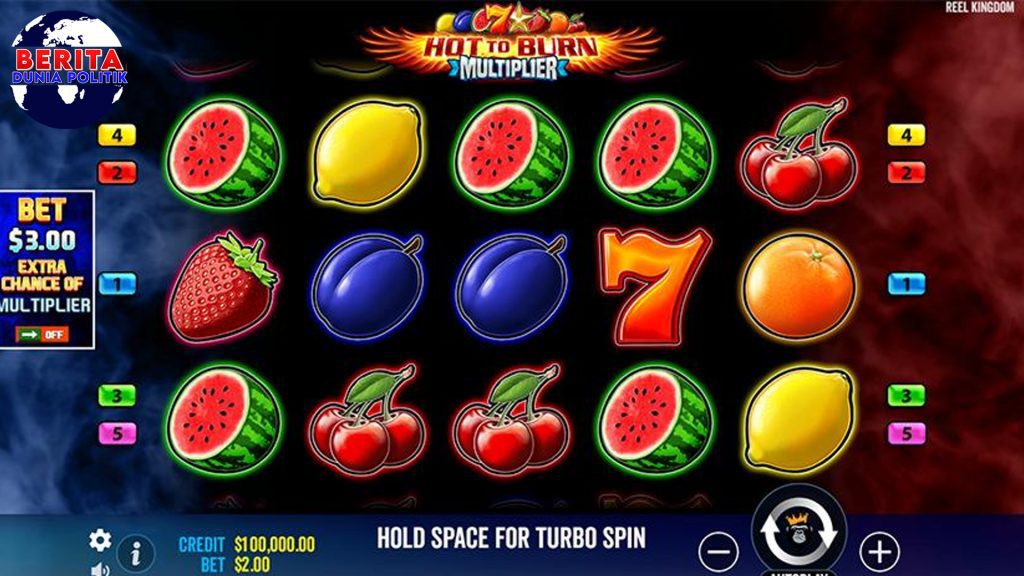 Hot to Burn Multiplier Bakar Dunia Slot dengan Kemenangan Gacor