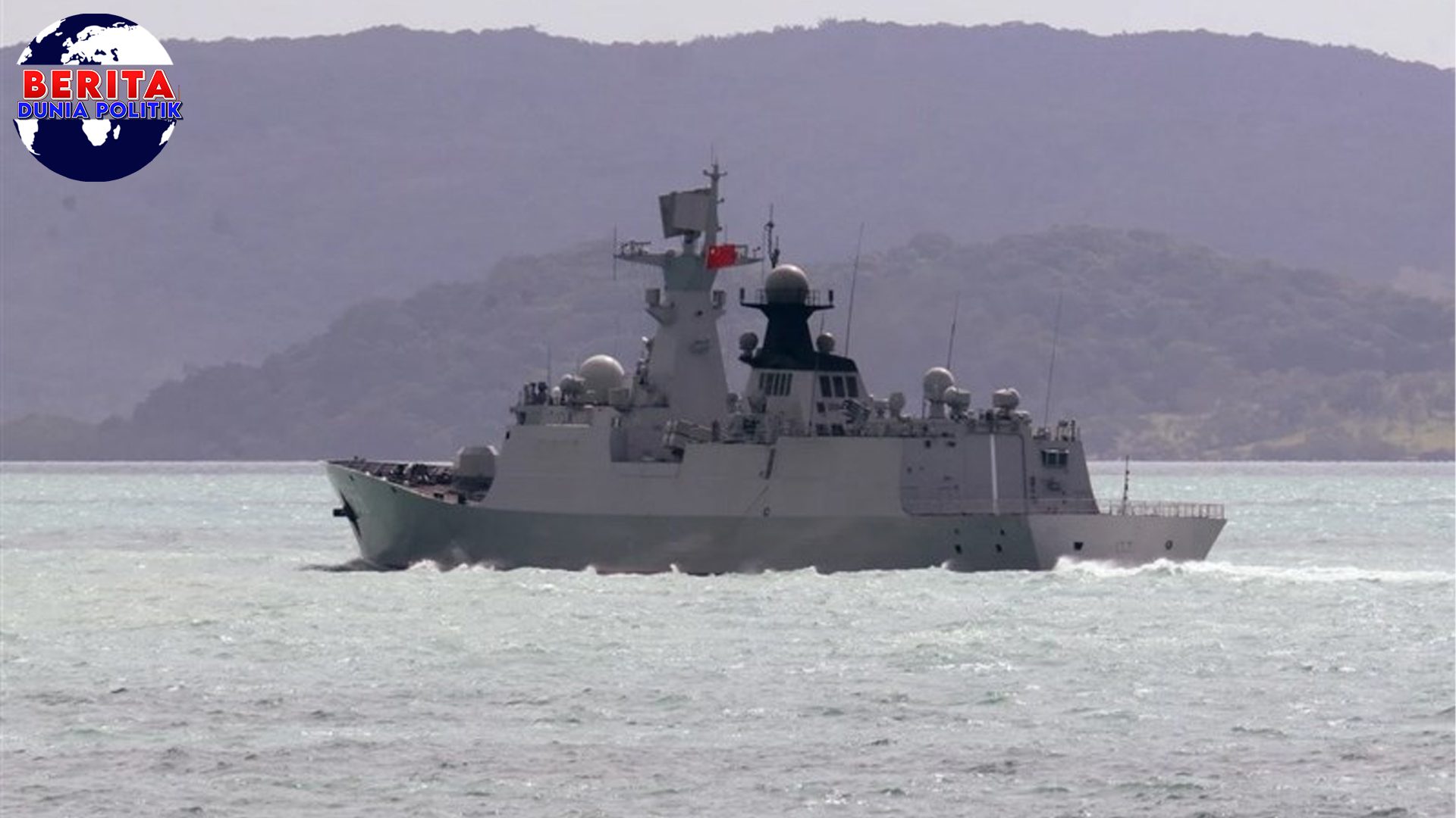 Tensi Meningkat! Kapal China Latihan Tempur di Laut Tasman!