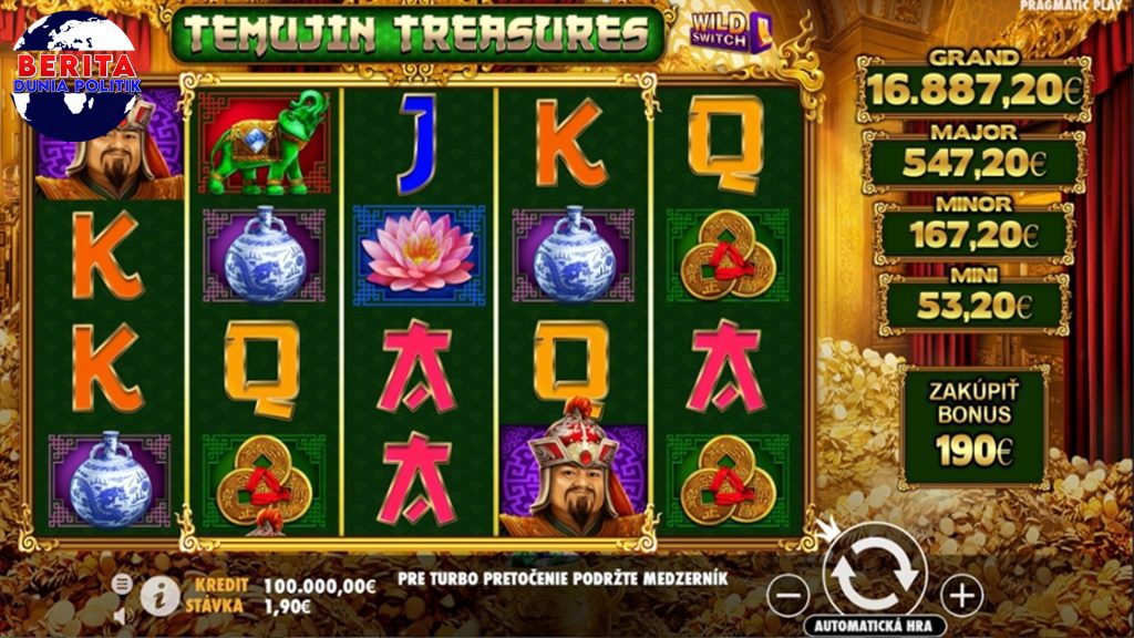 Jejak Kemenangan Temujin Treasures Slot yang Bikin Penasaran!